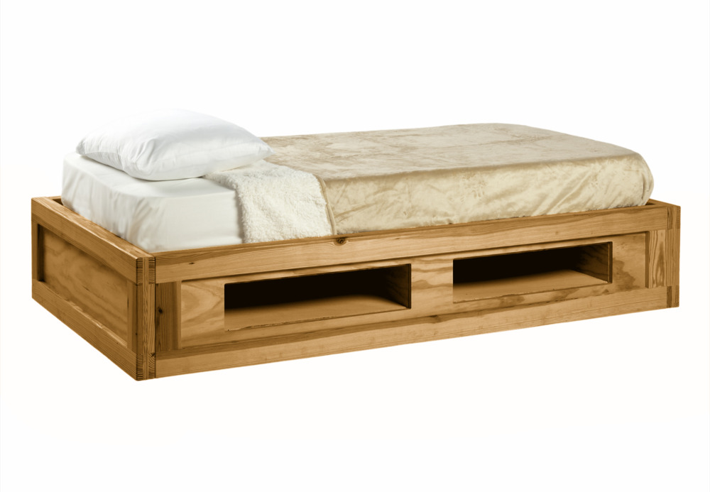 1173 / /images/1173/1000-1173-2-0-0.jpg / Safe and Tough XL Twin Bed w/ Open Storage
