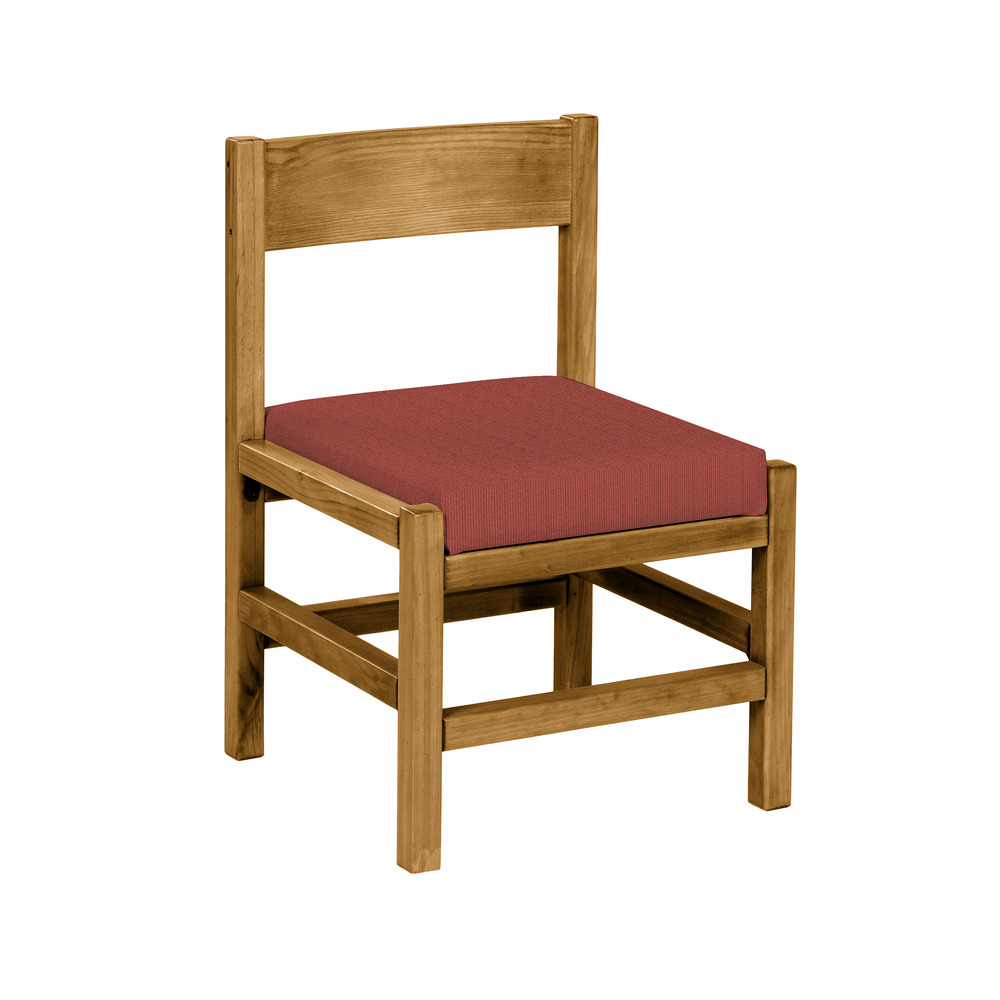 423 Classic Dining Side Chair with Fabric Seat and Wood Back