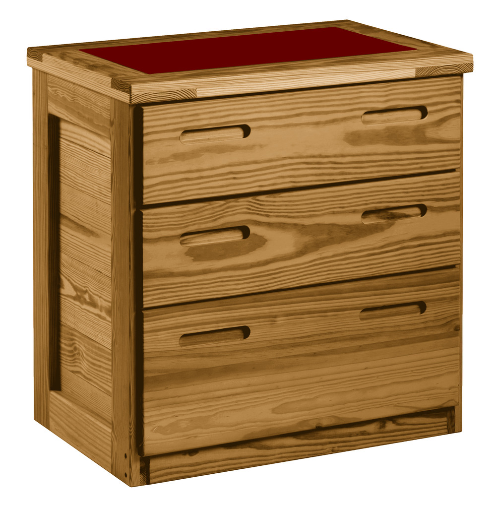462 Classic 3-Drawer Laminate Top Bureau