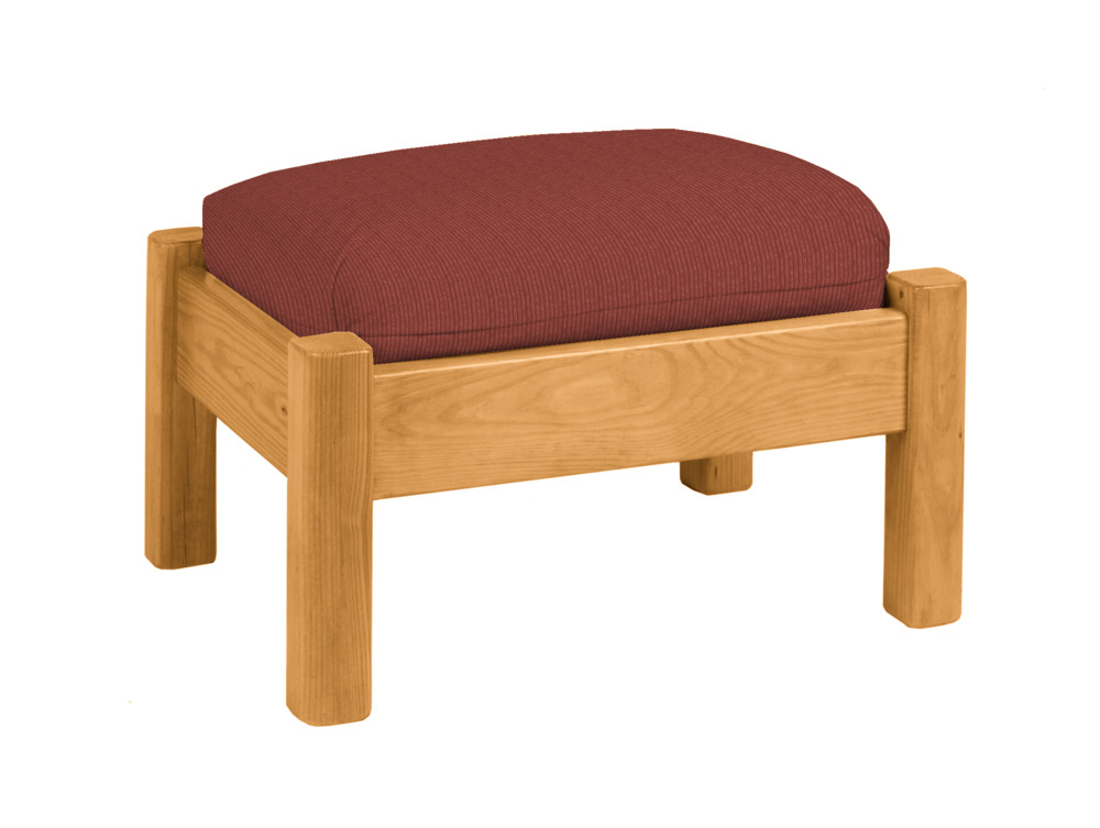 476 / /images/476/1000-476-3-6-0.jpg / Artisan Ottoman with Overstuffed Cushion