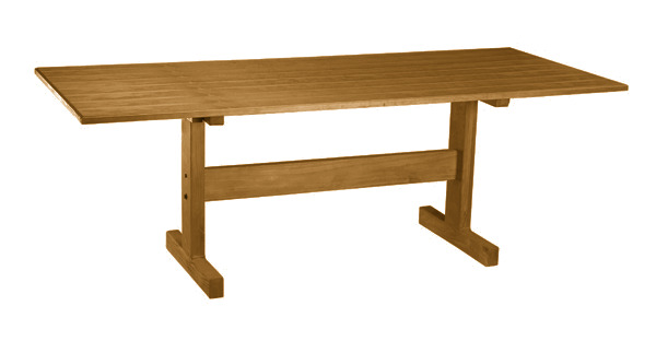 74 Classic Large Wood Veneer Dining Table