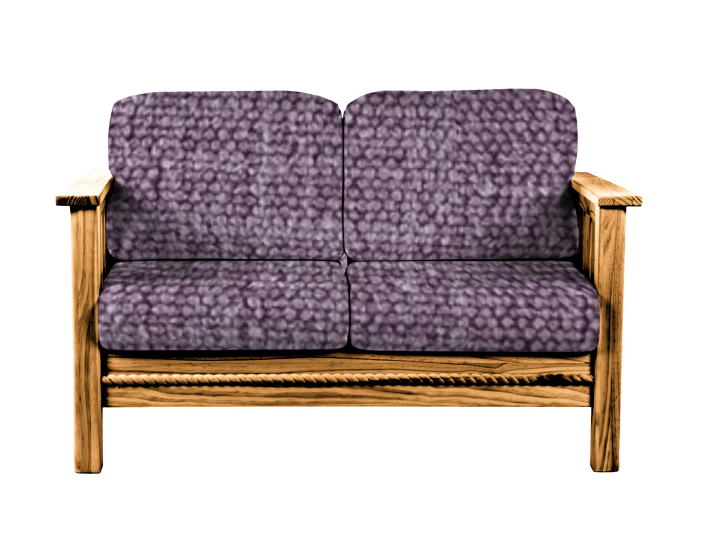 872 / /images/872/1000-872-3-73-0.jpg / Cottage Loveseat with Overstuffed Backs